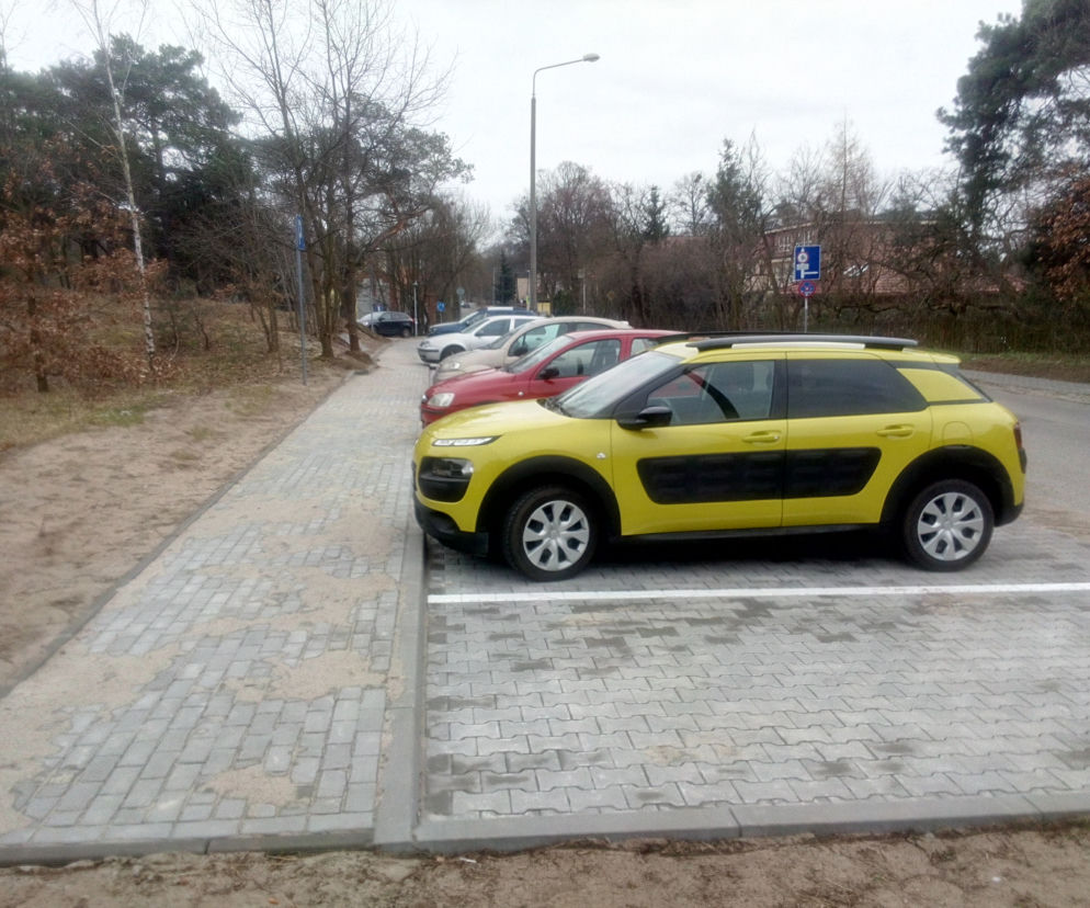 Nowe miejsca parkingowe przy ul. Podgórskiej