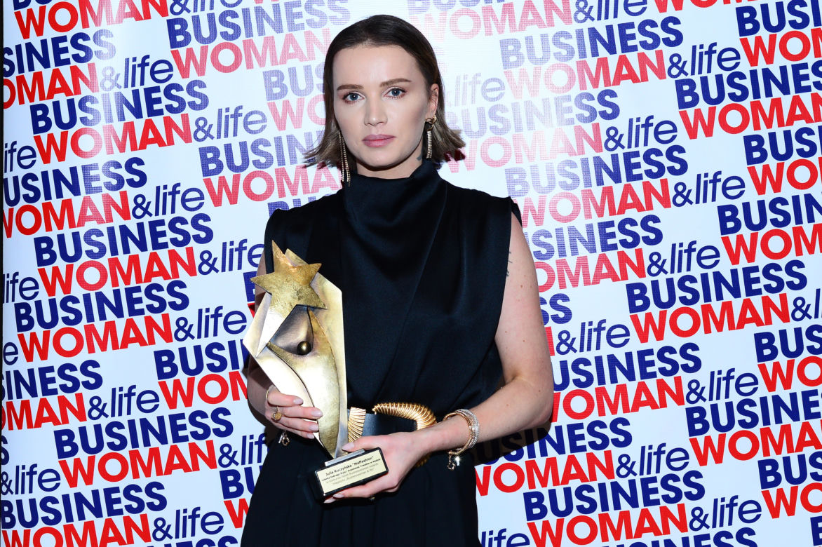Edyta Górniak, Monika Chwajoł i Krzysztof Ibisz na rozdaniu nagród Polish Businesswomen Awards