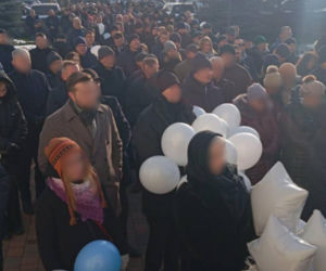 Pogrzeb Ireny Rupińskiej i jej wnuczka