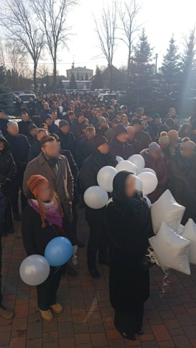 Pogrzeb Ireny Rupińskiej i jej wnuczka