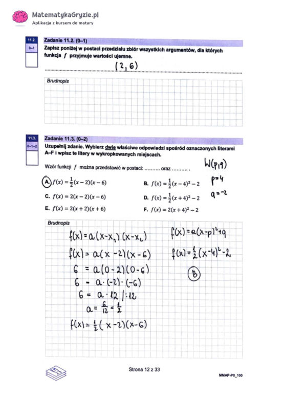 Matura próbna 2024: matematyka. Arkusze CKE i odpowiedzi. Poziom podstawowy [Formuła 2023]