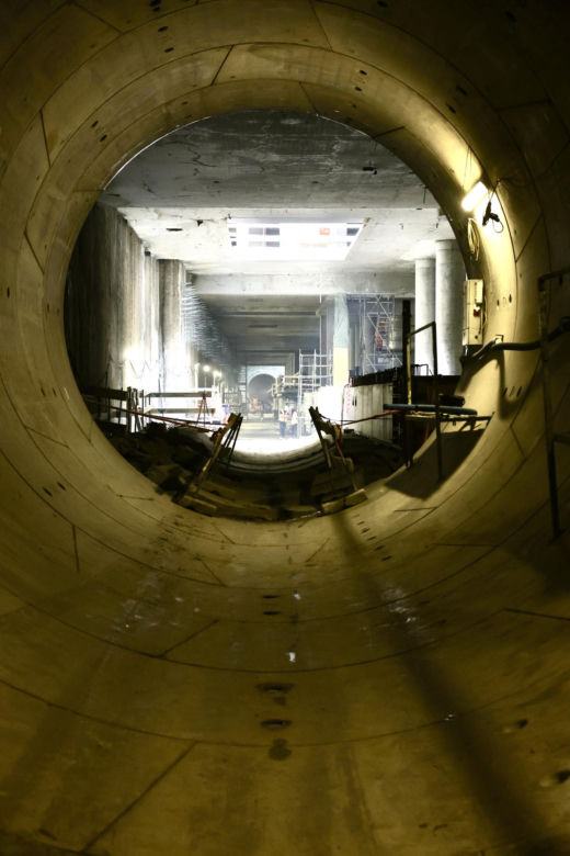 Ekipa „Super Expresu” na budowie ostatniego odcinka linii metra M2. Pod Bemowem praca wre