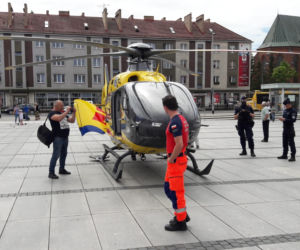 W centrum Koszalina zasłabł starszy mężczyzna