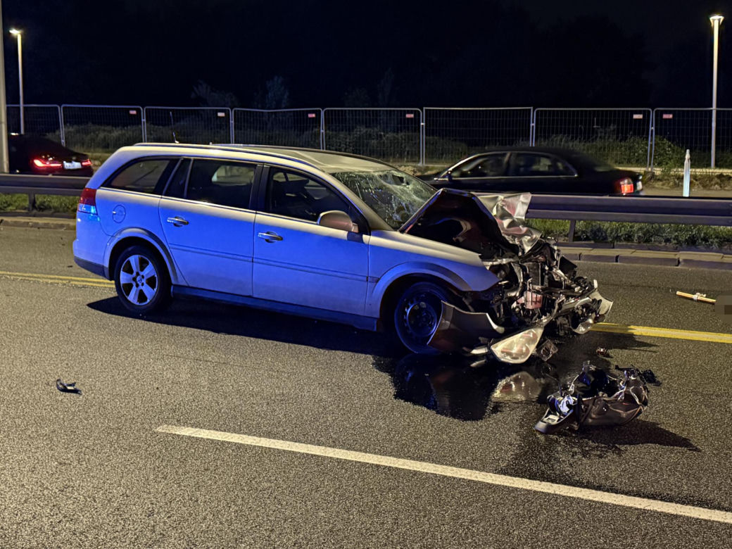 Makabra na Wisłostradzie. Roztrzaskane auta i motocykle. Dwie osoby reanimowane w tym dziecko 