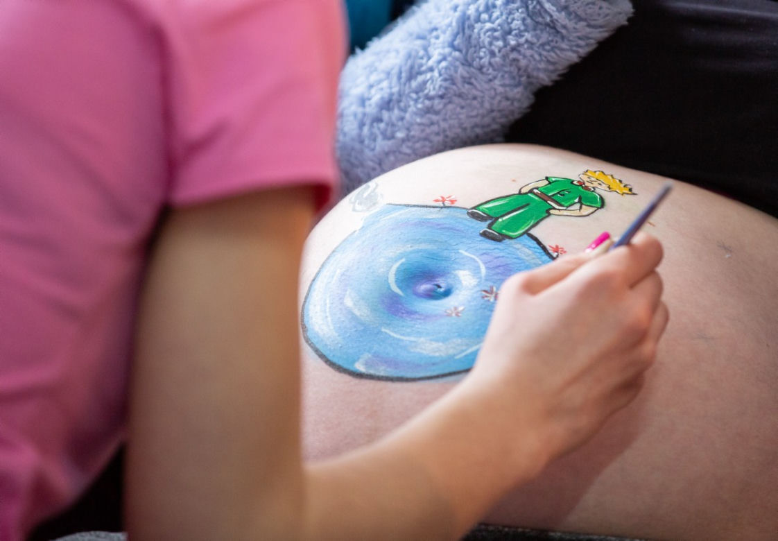 Belly Painting, czyli malowanie brzuszków