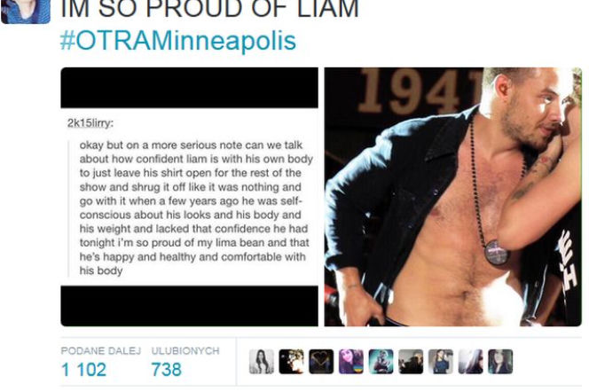 Liam Payne goła klata