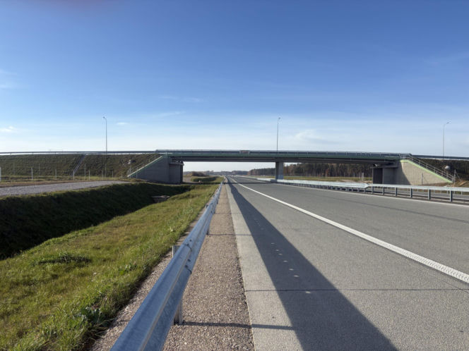 Postępy na budowie A2 Siedlce - Biała Podlaska