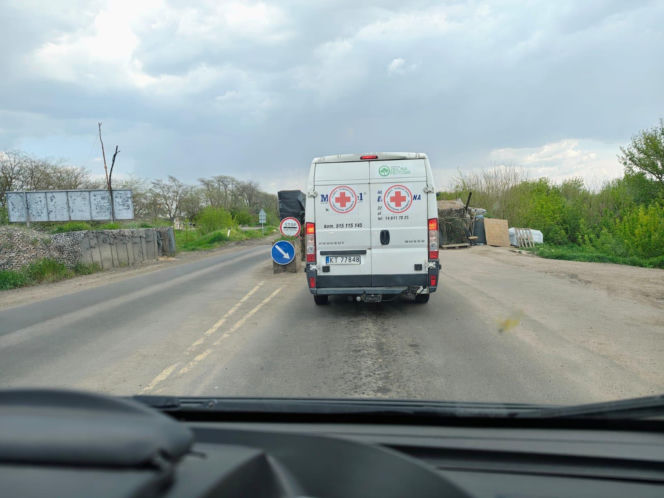 Pomoc dla Chersonia w Ukrainie