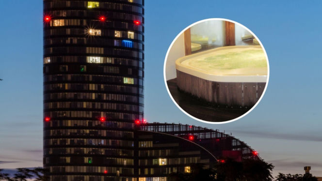 Makabryczne odkrycie w Sky Tower. Mąż znalazł ciało żony w jacuzzi
