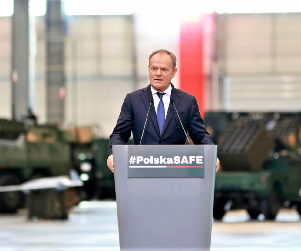 Donald Tusk: SAFE został zaprojektowany w Polsce