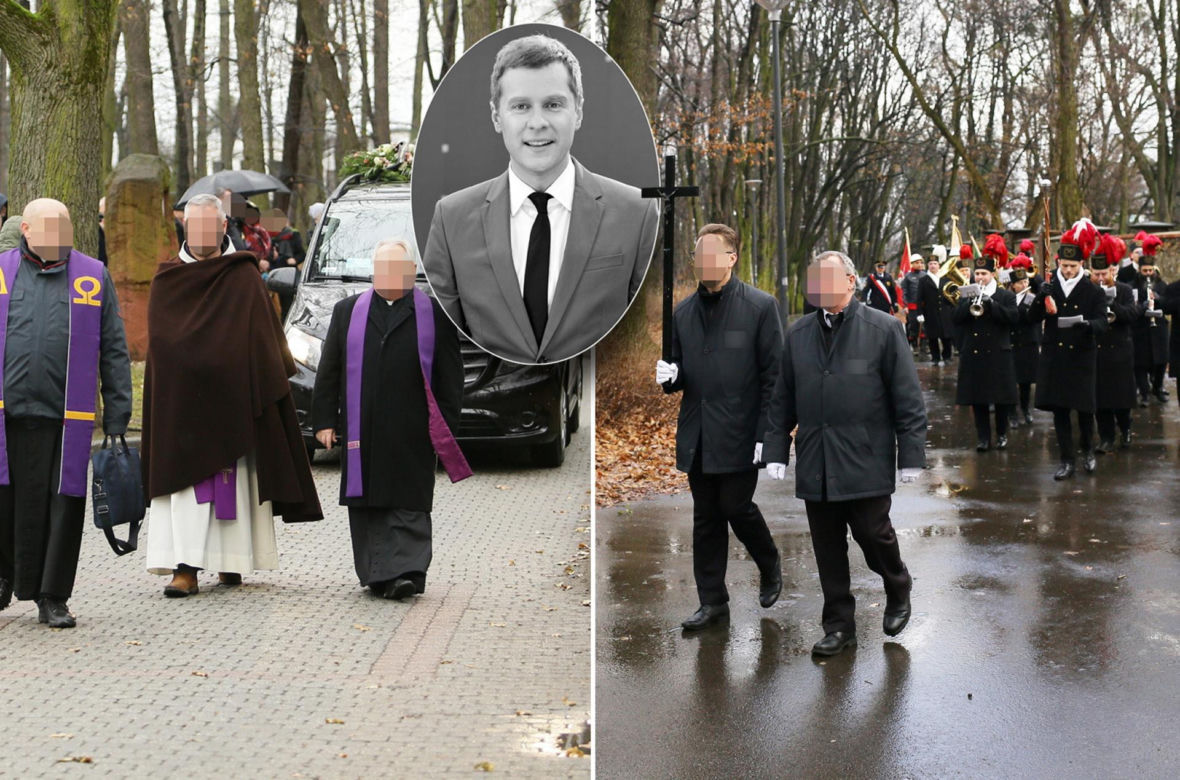 Pogrzeb Krzysztofa Respondka w Tarnowskich Górach
