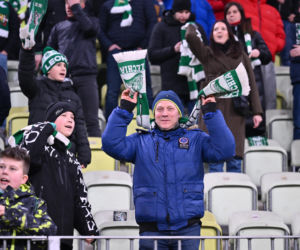 Lechia Gdańsk - Jagiellonia Białystok: Zdjęcia kibiców i zawodników z meczu 24. kolejki PKO BP Ekstraklasy