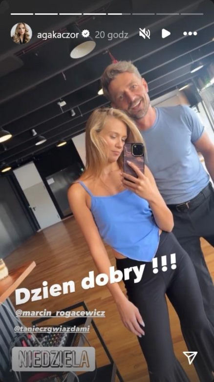 Agnieszka Kaczorowska dumna jak nigdy. Rogacewicz? Mokry od góry do dołu!