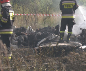 Katastrofa samolotu ze skoczkami pod Częstochową. Przeżył jeden. Jest w ciężkim stanie. Wypadek awionetki w Topolowie 