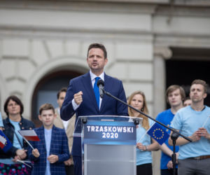 Rafał Trzaskowski w Poznaniu