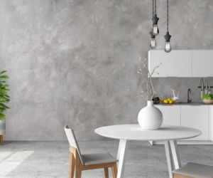 Beton dekoracyjny w kuchni