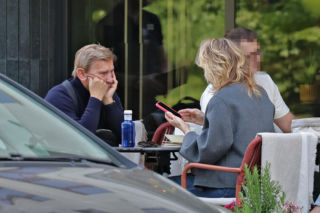 Jan Englert i Beata Ścibakówna na randce