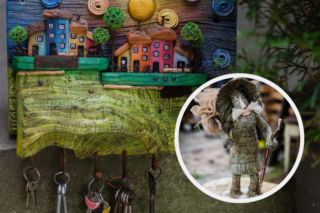 Przygoda Edyty i Krystiana zaczęła się od „Wiślańskich chochołów” z siana. Na ich prace popatrz z przymrużeniem oka