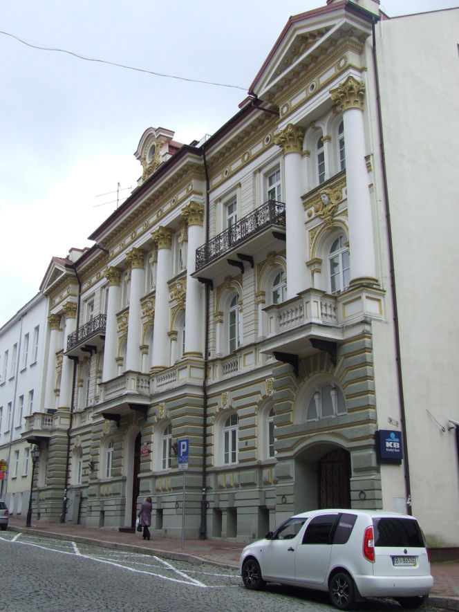 Budynek Sądu Okręgowego w Łomży przed przebudową