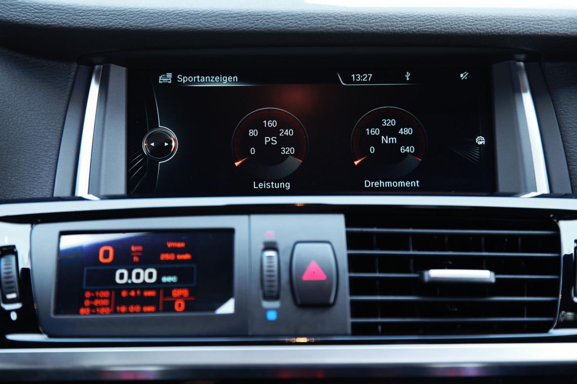 BMW X4 po tuningu Lightweight