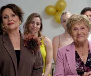 M jak miłość odc. 1890. Barbara (Teresa Lipowska), Marysia (Małgorzata Pieńkowska)