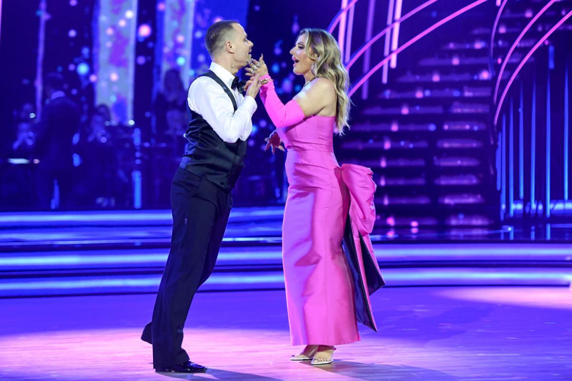 Dagmara Kaźmierska w siódmym odcinku "Dancing with the stars. Taniec z gwiazdami"