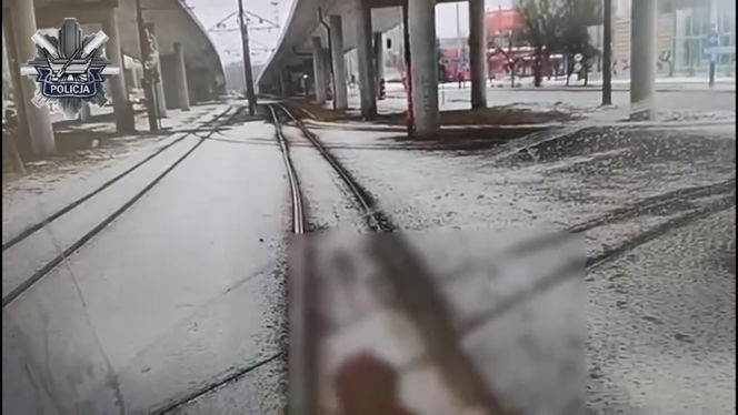 Obraziła się na motorniczego i zablokowała ruch! "Usiadła na torach, wstała i zaczęła iść przed tramwajem"