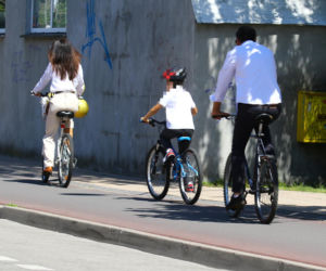 Marta Kaczyńska z mężem na zakończeniu roku szkolnego syna