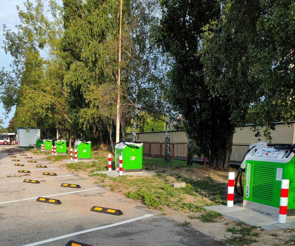 Ładowarki do autobusów elektrycznych Szczecin