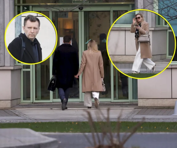 Poseł PiS z żoną przed kliniką leczenia niepłodności. Chcą spełnić marzenie