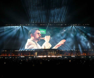 Bad Bunny na trasie koncertowej Debí Tirar Más Fotos World Tour