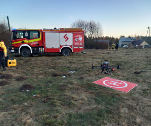 Przekroczenie poziomu alarmowego na Wkrze (26.02.2026)