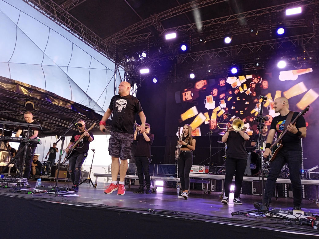 Koncert zespołu Łydka Grubasa w ramach Rockowizna Festiwal 2023 w Poznaniu
