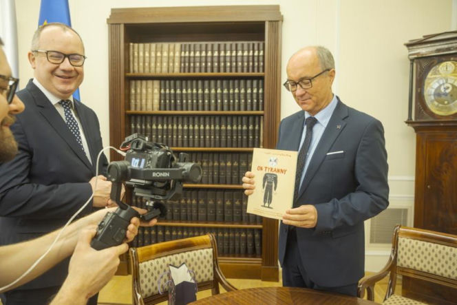 Dzień z marszałkiem Sejmu Włodzimierzem Czarzastym