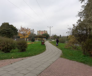 Park na Gołębiowie II przed modernizacją