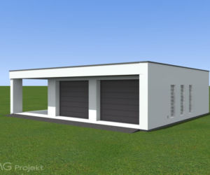 Projekt MGBG23 Garaż BG23