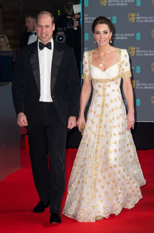 Księżna Kate i książę William na BAFTA Awards 2020