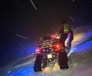 Nocny koszmar w Karkonoszach. Turysta został sam w środku śnieżycy