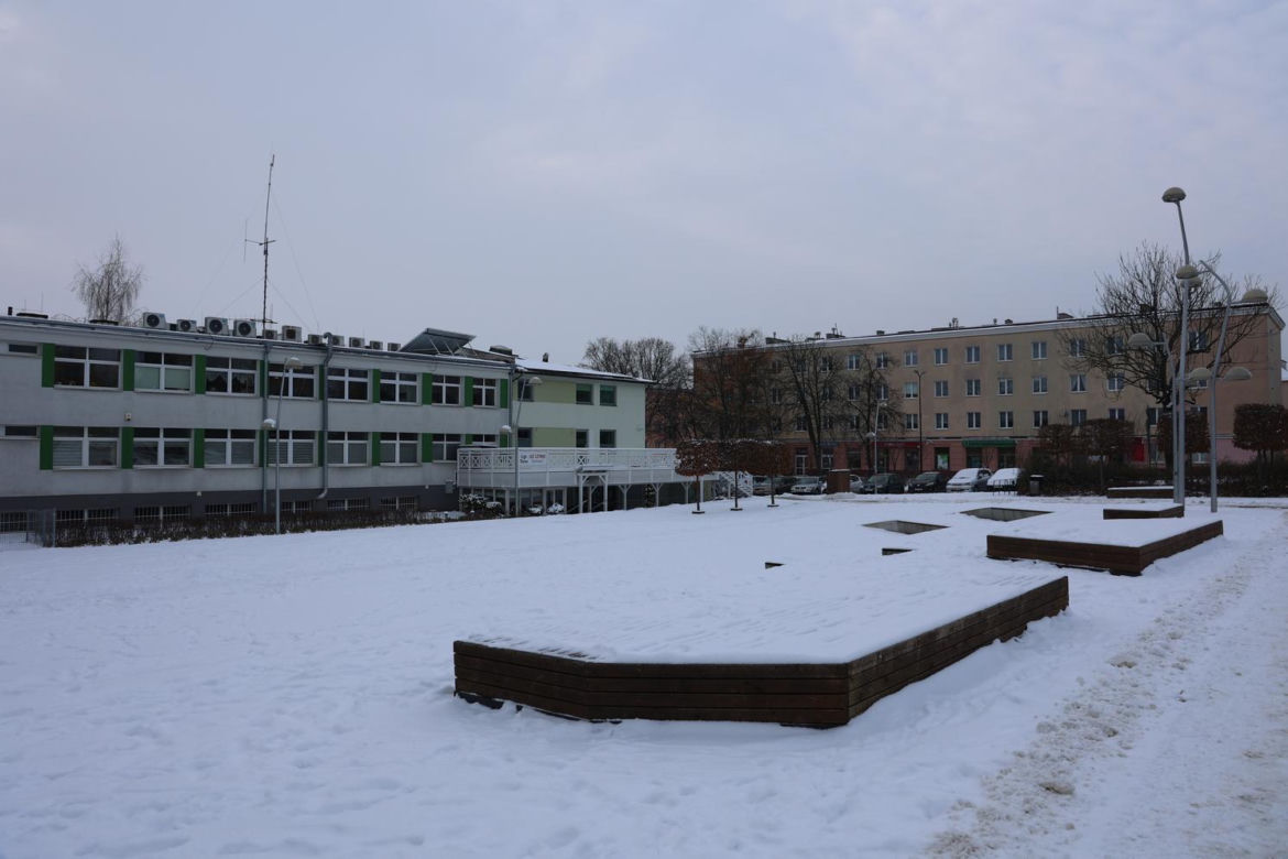 Świdnik w zimowej odsłonie stroi się na święta