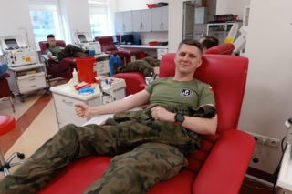 W Lublinie polała się krew! Terytorialsi oddali ją dla chorych i ofiar wypadków [GALERIA]