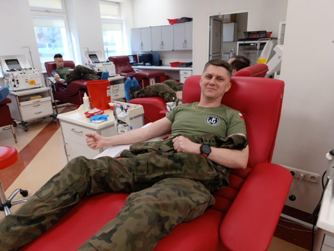 Żołnierze 2LBOT oddali krew