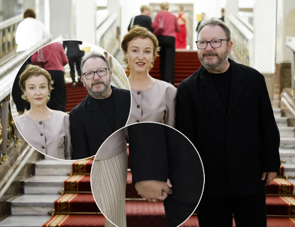 Gabriela Muskała i Zbigniew Zamachowski