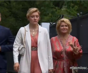 M jak miłość. Weronika Sobańska (Ewa Kasprzyk), Ula (Iga Krefft), Bartek (Arkadiusz Smoleński)