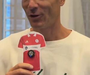 Robert Lewandowski przed wylotem do USA