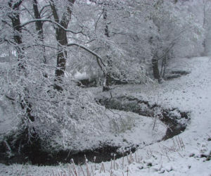 Chełmsko Śląskie - śnieg w maju