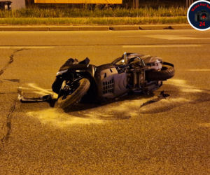 Śmiertelny wypadek na Radzymińskiej. Motocyklista nie miał szans na przeżycie