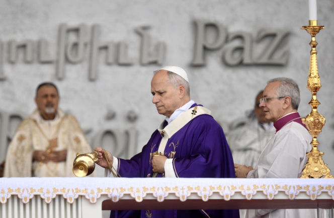 Leon XIV modlił się w miejscu wybuchu w porcie w Bejrucie z 2020 roku