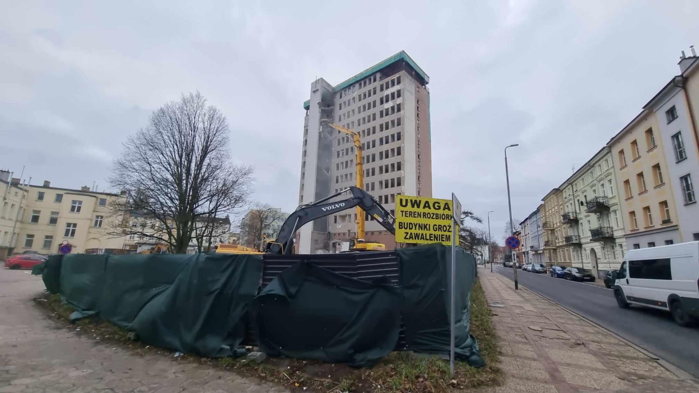 Czy już rozpoczęło się burzenie "Związkowca"?
