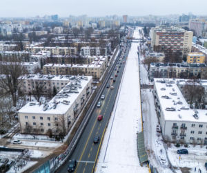 Remont alei Stanów Zjednoczonych w Warszawie