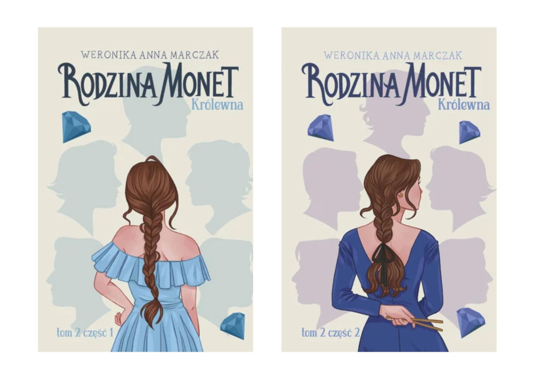 Rodzina Monet - wszystkie okładki książek o przygodach Hailie Monet!